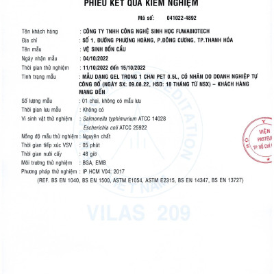 [Can 10L tiết kiệm] Nước tẩy bồn cầu, nhà tắm hữu cơ enzyme sinh học dứa Fuwa3e 10L