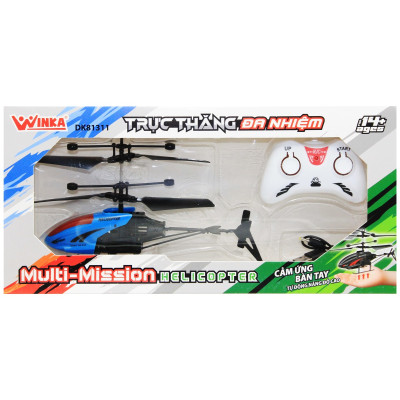 Đồ Chơi DUKA: Máy Bay Điều Khiển Từ Xa - Cảm Ứng Bàn Tay - Trực Thăng Đa Nhiệm - DK81311