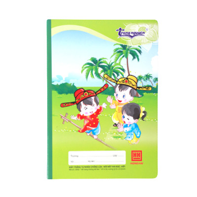 Lốc vở 4 ô ly 48 trang Hồng Hà School Trạng Nguyên - 0555