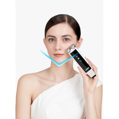 Máy Sủi Da Tẩy Tế Bào Chết Nikio NK-122 (2in1)- Massage Nâng Cơ Mặt Hỗ Trợ Tạo Hình Vline, Xóa Nhăn, Chống Lão Hóa, Săn Chắc Da, Làm Sạch Da Chuyên Nghiệp