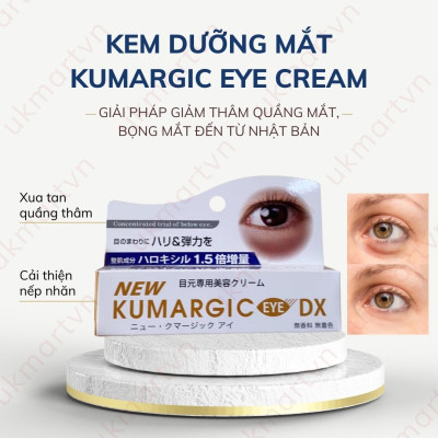 Kem Mắt Kumargic Eye Hỗ Trợ Giảm Quầng Thâm & Bọng Mắt 20g