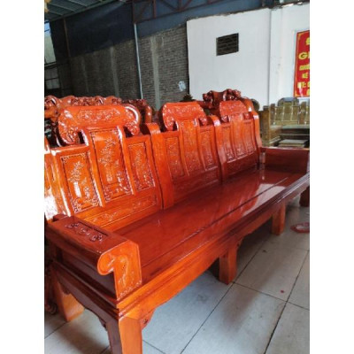 Bộ bàn ghế âu á gỗ xoan - NỘI THẤT BÌNH LONG 0988-352-210