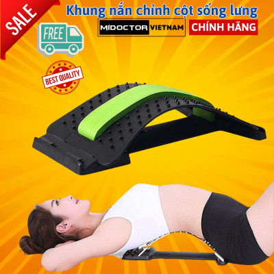 Khung Nắn Chỉnh Cột Sống, Khung Định Hình Cột Sống, Chống Thoát Vị Đĩa Đệm, Đau Lưng, Vai Gáy, Dụng Cụ Hỗ Trợ Tập Lưng - Chính Hãng miDoctor