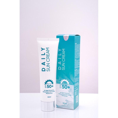 Kem Chống Nắng Daily Sun Cream 120ml, Bảo V65 Da Khỏi Tia UV Với SPF 50++