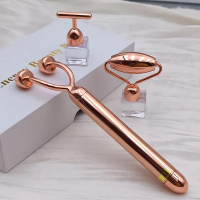 (Hàng Có Sẵn) Cây lăn mát xa mặt nâng cơ (Nhận hàng 1-4 ngày) săn da mặt giảm nếp nhăn & Máy Massage Mắt Mini