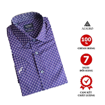 Áo Sơ Mi Nam Ngắn Tay Aligro ALGS-C65