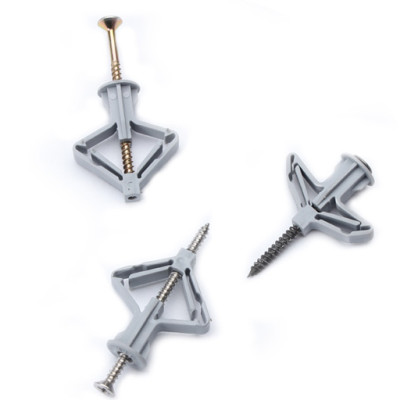 COMBO 10 BỘ TẮC KE BƯỚM, VÍT NỞ BƯỚM DẠNG MỎ NEO,  BẮT VÍT TƯỜNG, THẠCH CAO, GỖ,CHO MỌI LOẠI VẬT LIỆU, SIÊU GIỮ CHẮC.