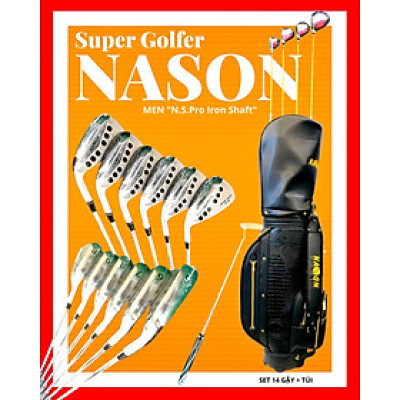 NASON Golf - BỘ GẬY GOLF NAM PRO Super SGS-02 (14 gậy)