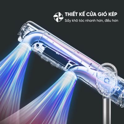 MÁY SẤY TÓC ĐỨNG VIETNAMROBOVAC A0D - HÀNG CHÍNH HÃNG BH 12 THÁNG