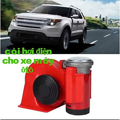 Kèn hơi điện cho xe máy ôtô 12V âm thanh cực lớn 