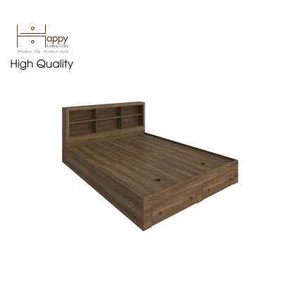 [Happy Home Furniture] FENNY, Giường ngủ -  kết hợp kệ đựng đồ, GNG_013, GNG_014, GNG_015, GNG_016
