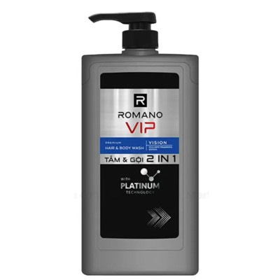 Tắm Gội 2 trong 1 Romano Vip 650g
