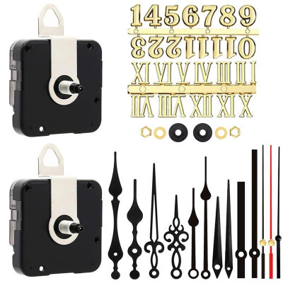 Linh kiện đồng hồ treo tường đầy đủ: Máy, Kim, Ốc, Móc treo, Đinh, Ốp – DIY dễ lắp, bền, chuẩn size