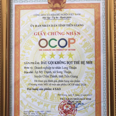 Dầu Gội Không Bọt Thế Hệ Mới - Long Thuận (hỗ trợ tóc mọc và mượt mà)