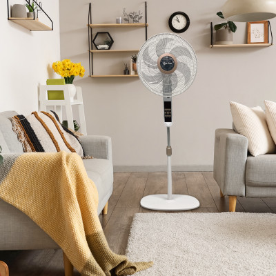 [Hàng chính hãng] Quạt đứng VEP-SF40-D6R - Hẹn giờ 9 tiếng - 3 cấp độ gió linh hoạt