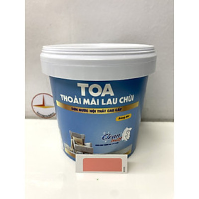Sơn phào chỉ cho trần nhà Toa thoải mái lau chùi màu C- 8063 _1L