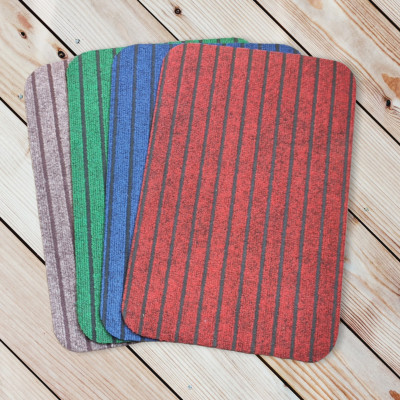 Thảm Lau Chân Chùi Chân siêu thấm hút nước chống trơn trượt cao cấp đế cao su chất siêu dày