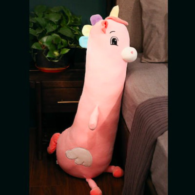Thú nhồi bông khủng long dài cute - Size 120cm - Quà tặng gấu bông khủng long khủng lồ - Gối ôm mềm mịn cho bé.