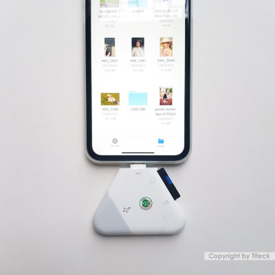 Đầu đọc thẻ nhớ SD, TF đa năng 3in1 Type c, L, USB dùng cho điện thoại, laptop, máy ảnh - Hàng nhập khẩu