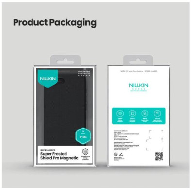 Ốp Lưng cho iPhone 16E hãng Nillkin Frosted Shield Pro PC chống vân tay - hàng nhập khẩu