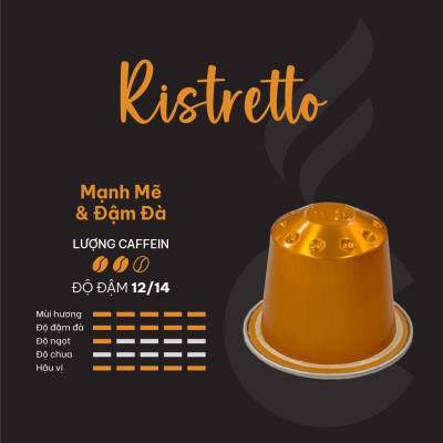 Cà phê viên nén Carraro Gourmet Blends – Hàng nhập khẩu từ Ý - Tương thích với máy Nespresso