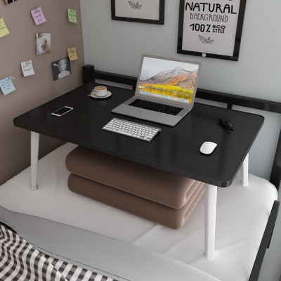 Bàn học gấp gọn ngồi bệt, bàn chân nhựa cứng 40x60cm mặt gỗ MDF loại đẹp ( giao màu ngẫu nhiên )