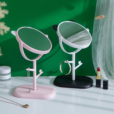 Gương Trang Điểm [CUTE01] Tai Mèo Xoay 360 độ | Có Móc Treo Phụ Kiện - Hàng chính hãng 