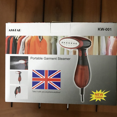 BÀN LÀ HƠI NƯỚC CẦM TAY 1500W ỦI PHẲNG MỌI LOẠI VẢI  - HÀNG CHÍNH HÃNG