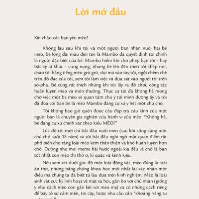 Méo Mèo Meo - Bí Mật Giao Tiếp Từ Cái Vẫy Đuôi Đến Tiếng Grừ Grừ - SGB