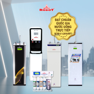 Máy Lọc Nước ROBOT RENO PRO 239GK-UR Tích Hợp Công Nghệ Lọc R.O + UF - Hàng Chính Hãng