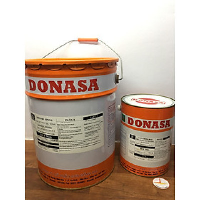 Sơn sàn bê tông Donasa /Floor coating Paint màu đen DEF1065 15L