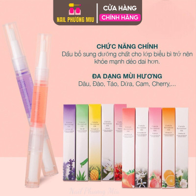 Bút Dưỡng Viền Móng OIL 4,5ml Màu Ngẫu Nhiên, Dưỡng Ẩm Viền Móng Opi Hương Hoa Quả Sau Nhặt Da Làm Móng Nail Phương Miu Women Làm Nail