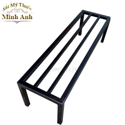 Kệ kê chậu cây Dài 80 -90 cm. Rộng 20-25-30cm. Cao 10-15-20-25-30cm. Hộp thép 16 x16mm. 2 nan phụ ( Hàng Chính Hãng )