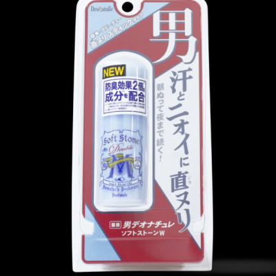 Combo 2 Lăn Khử Mùi Deonatulle Đá Khoáng Dạng Sáp Bạc Hà Cho Nam 20G