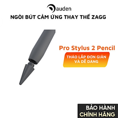 Ngòi bút cảm ứng thay thế ZAGG Pro Stylus  2 Pencil, bảo hàng 12 tháng - Hàng chính hãng