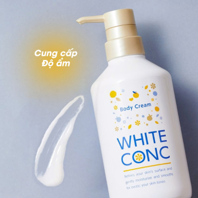 Kem Dưỡng Ẩm Và Dưỡng Trắng Da White Conc Body Cream (500 G)
