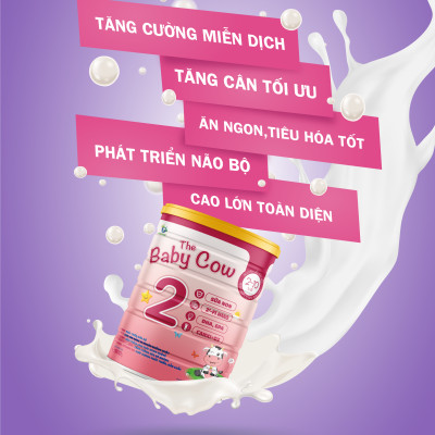 Combo 3 lon Sữa Non The Baby Cow 2 (900gr)