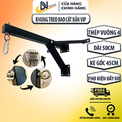 Khung treo bao cát DAI NHAN bản chuyên nghiệp, trang bị 2 thanh giằng, làm bằng thép, sơn tĩnh điện chắc chắn