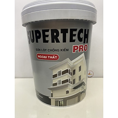 Sơn lót chống kiềm ngoại thất Toa Supertech Pro 18L