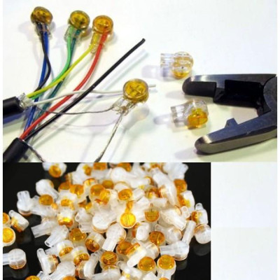 Rệp Nối Cáp Mạng, Rệp Nối Cáp Thoại bộ 200 cái Rệp K2