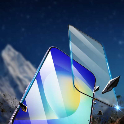 Miếng Dán Cường Lực Dành Cho iPhone 15 Pro/ iPhone 15 ProMax Mipow Kingbull 3D Premium Silk _ Hàng Chính Hãng