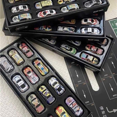 Bộ Đồ Chơi Xe Ô Tô Container 48 Chiếc Mini – Quà Sinh Nhật Bé Trai – Đồ Chơi Mô Hình Xe Hơi Kèm Hộp Đựng - HÀNG CHÍNH HÃNG MINIIN