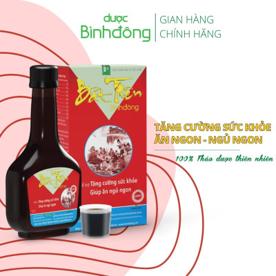 Bát Tiên Bình Đông chai 280ml - Giúp bồi bổ cơ thể, tăng cường sức khỏe ăn ngon ngủ sâu