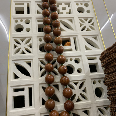 Vòng Lắc Eo Hạt Gỗ Hương Cao Cấp Hạt 6cm ( video , hình thật )