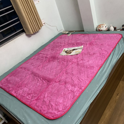Đệm điện (135x180cm, 110-220v, 200w) chất liệu nhung hàng nhập khẩu hàn quốc
