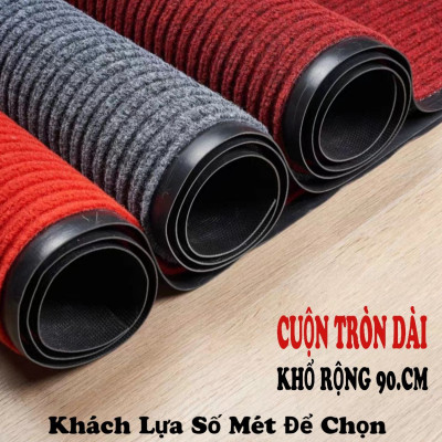 Thảm chùi chân đế chống trượt dạng sọc Stripmate nhiều size & màu lựa chọn