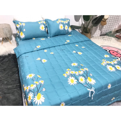 Chăn Hè Lẻ chần bông 3 lớp, Chất Cotton Poly mền mịn, không xù lông, không phai màu, Size 1m8x2m.( không gồm ga gối)