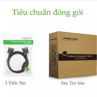 Ugreen UG11636VG101TK 30M màu Đen Cáp tín hiệu 2 đầu VGA - HÀNG CHÍNH HÃNG