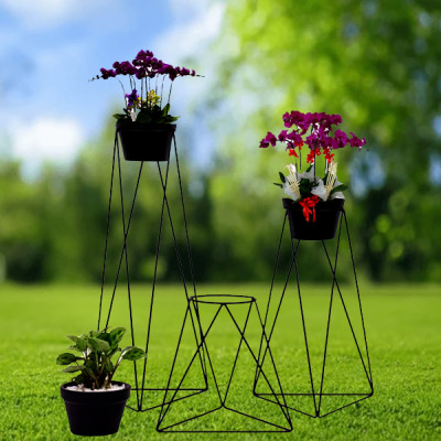 Combo bộ 3 kệ để chậu hoa ( Hàng Chính Hãng )