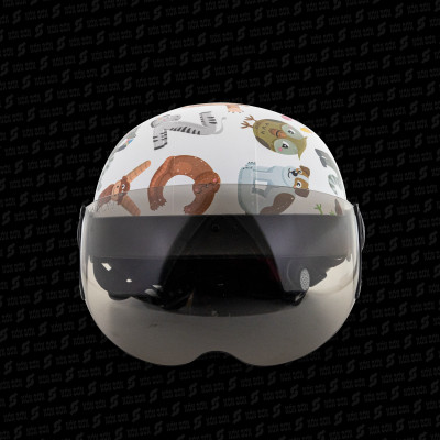 Mũ bảo hiểm hoa văn kính trẻ em chính hãng NÓN SƠN AKE-TR094